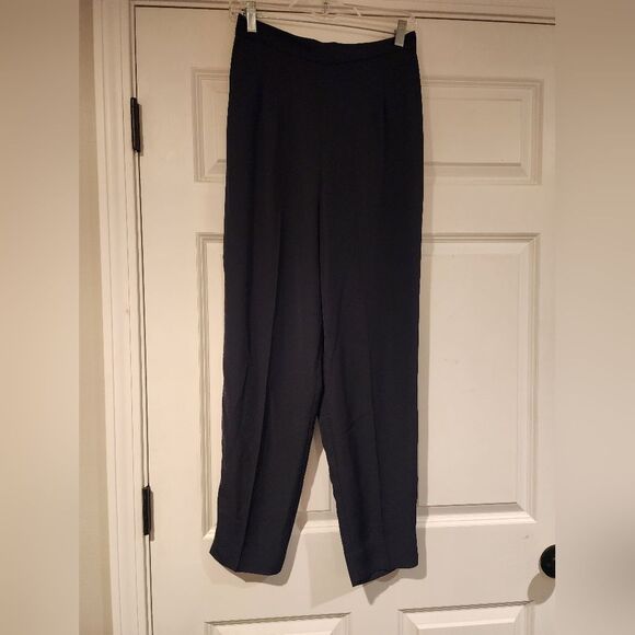 Joseph Ribkoff Creations black straight leg dress pants 10 - Picture 1 of 5